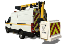 Car Hire Birkenhead - 12.5M Cherry Picker 3.5T - Van hire Birkenhead