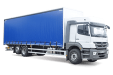 Car Hire Birkenhead - 26 Tonne Curtain Side Lorry - Truck hire Birkenhead