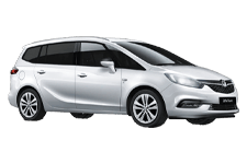 Car Hire Birkenhead - Vauxhall Zafira 7-Seater - Minibus hire Birkenhead